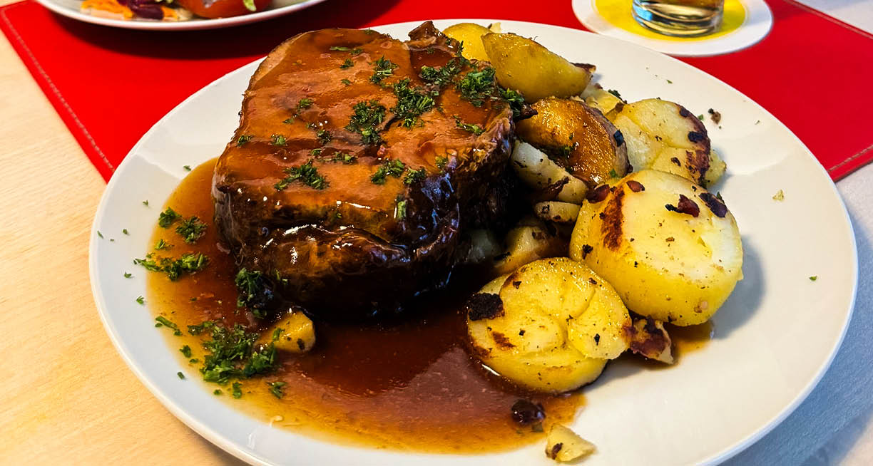Spießbraten Unterseite Küche